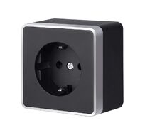 Розетка с заземлением и шторками Werkel Gallant a051150_WR