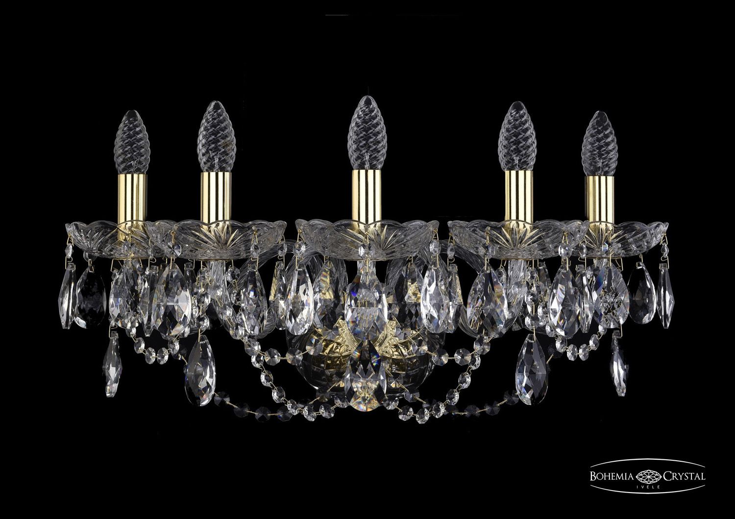 Бра Bohemia Ivele 1402B/5/195/XL G_BI