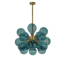 Подвесная люстра Loft IT Miracle 10130/18 Blue_LF