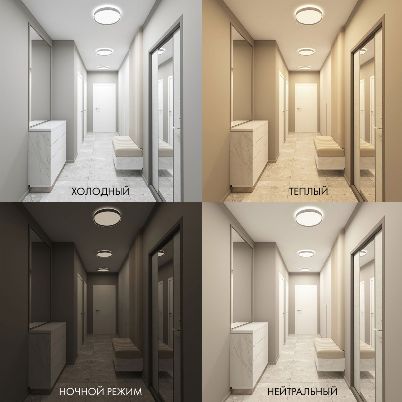 Накладной светильник Denkirs PLATO DK6510-WH/1