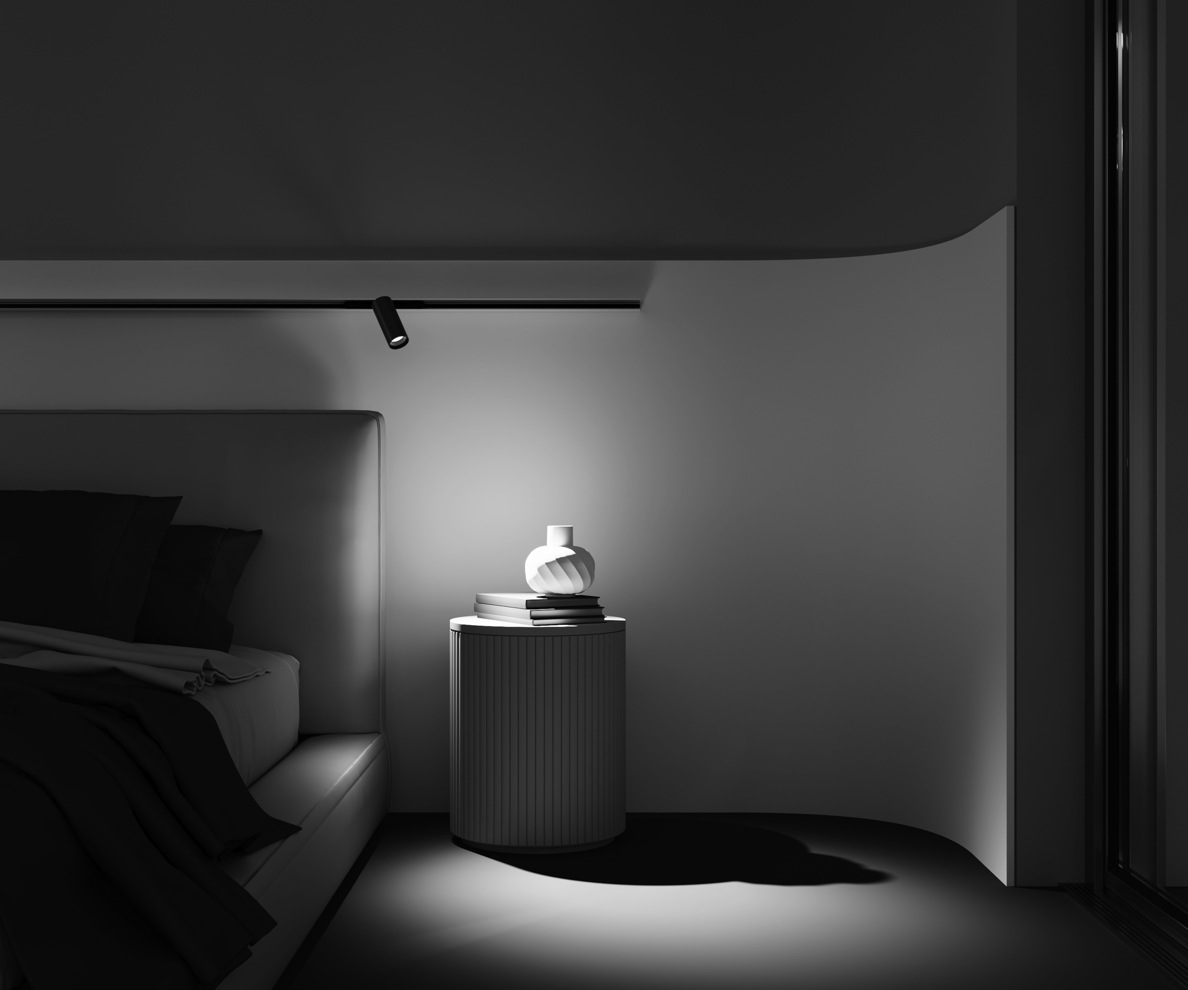 Трековый светильник Maytoni Focus TR032-2-12W3K-M-BBS_MY