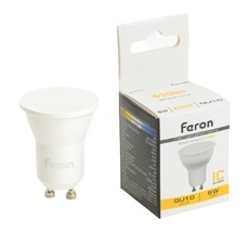 Лампа светодиодная MR11 рефлекторная 5W 175-265V GU10 2700К Feron 51221_FR