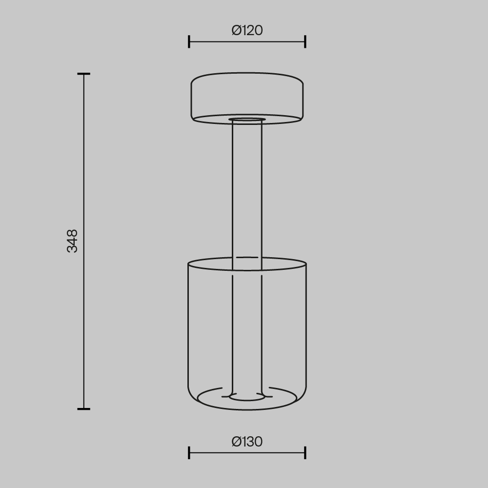 Настольная лампа аккумуляторная Maytoni AI Collaboration MOD229TL-L3B3K1_MY