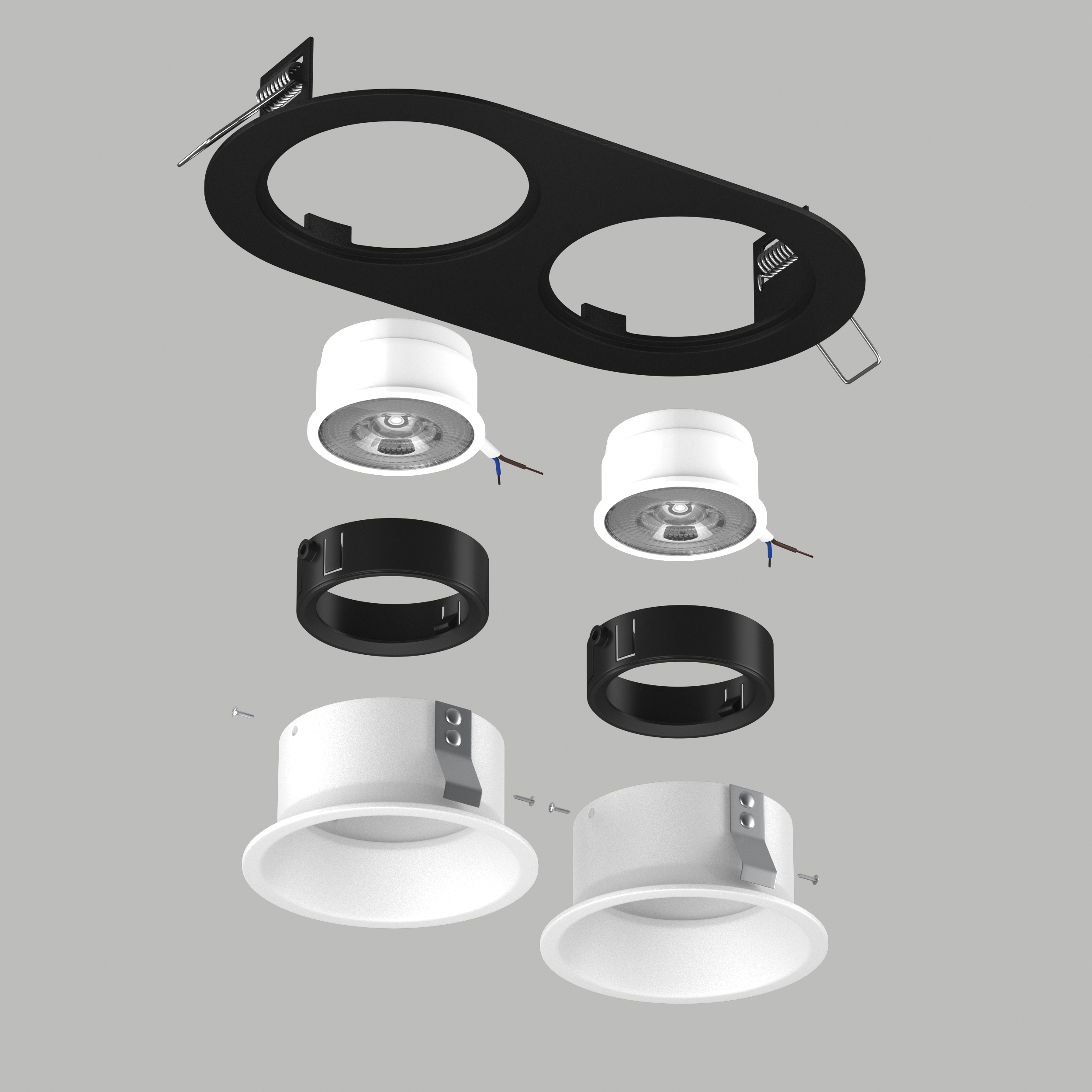 Встраиваемый светильник Lightstrar Domino D6570606BMOD_LS