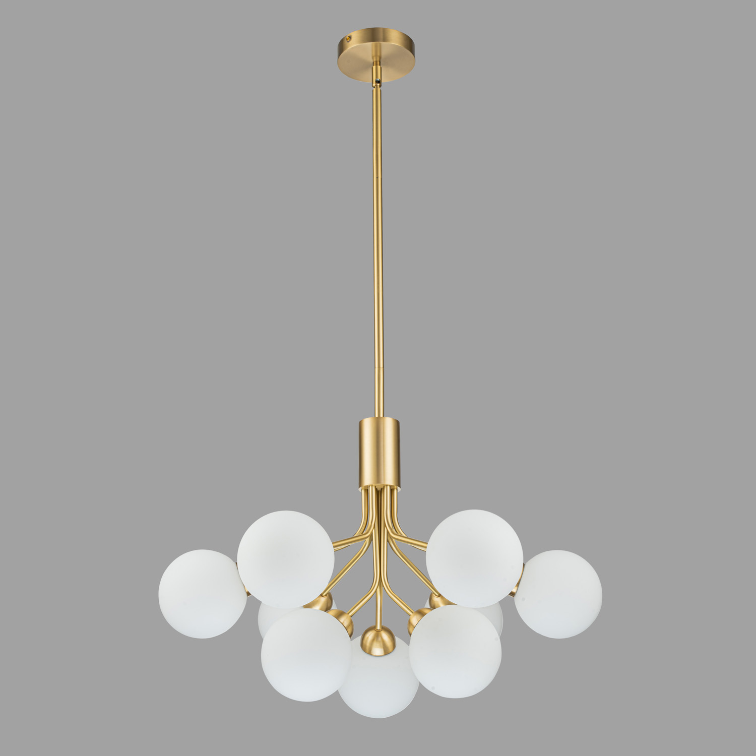 Подвесная люстра Belfast Bryson L-8130-6+3 BR GL_BF