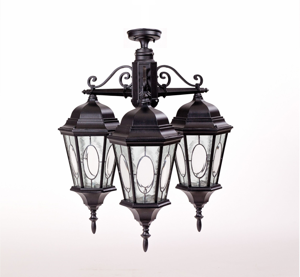 Потолочный светильник уличный IP44 Oasis Light 91470MA/3 cover Bl овал_OL