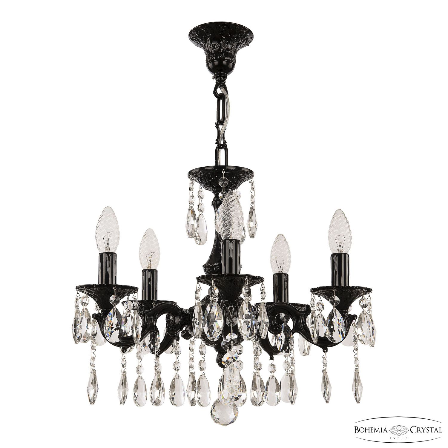 

Хрустальная люстра Bohemia Ivele Crystal Verona 72101/5/125 A BG, 72101/5/125 A BG