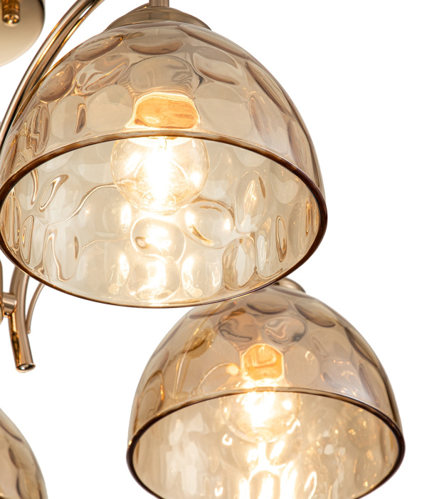 Потолочная люстра на штанге E27*40W Escada 665/5P_ESC