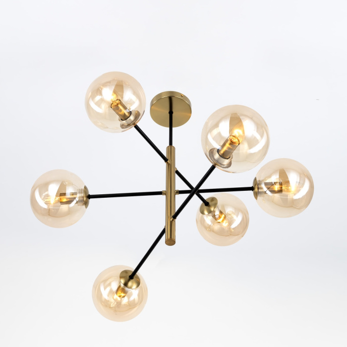 Подвесная люстра CitiLux на штанге Лорен CL146263