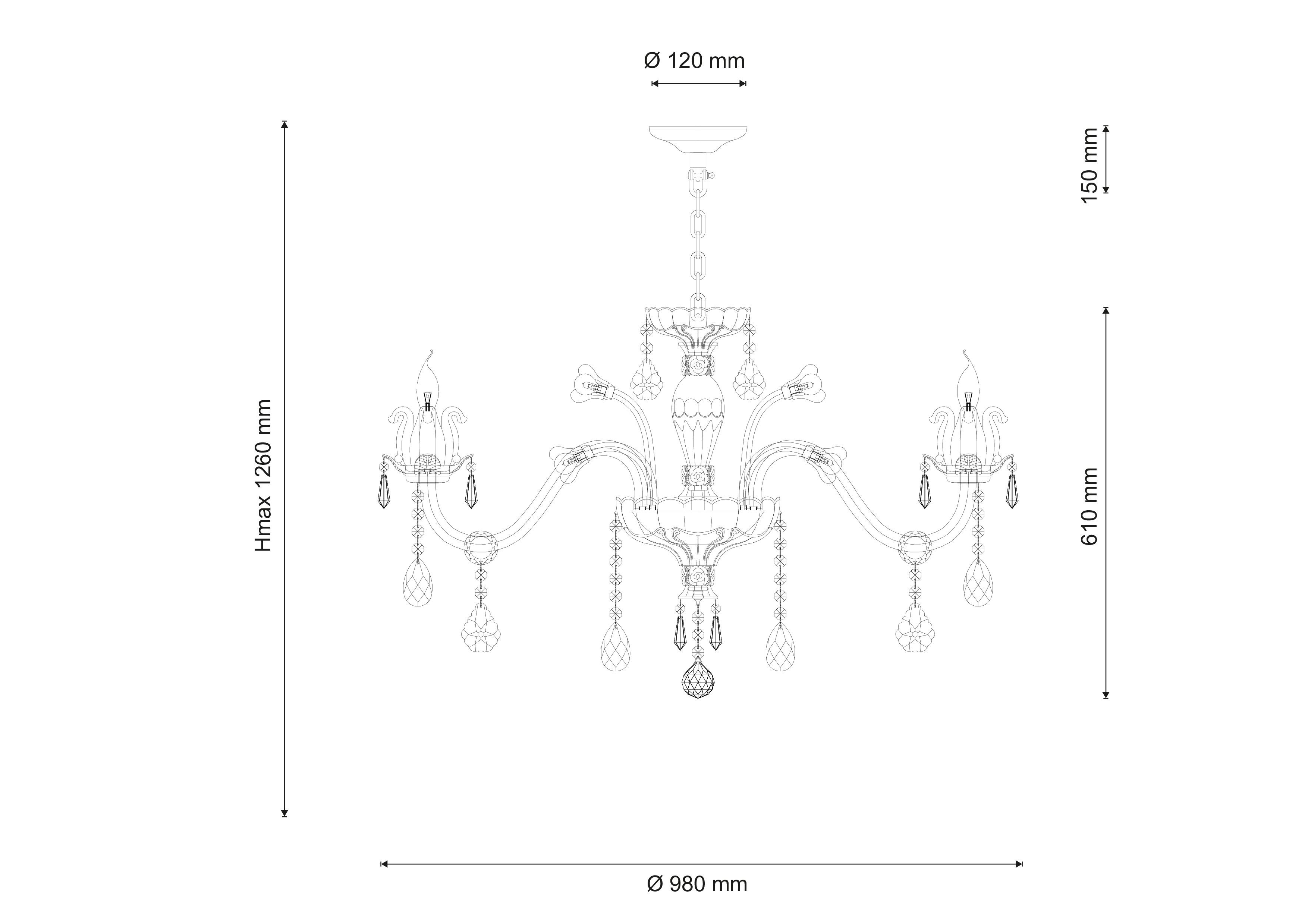 Подвесная люстра Lucia Tucci ASHANTI Ashanti 1250.10 blu