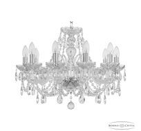Хрустальная люстра Bohemia Ivele Crystal 105/10/195 Ni_BI