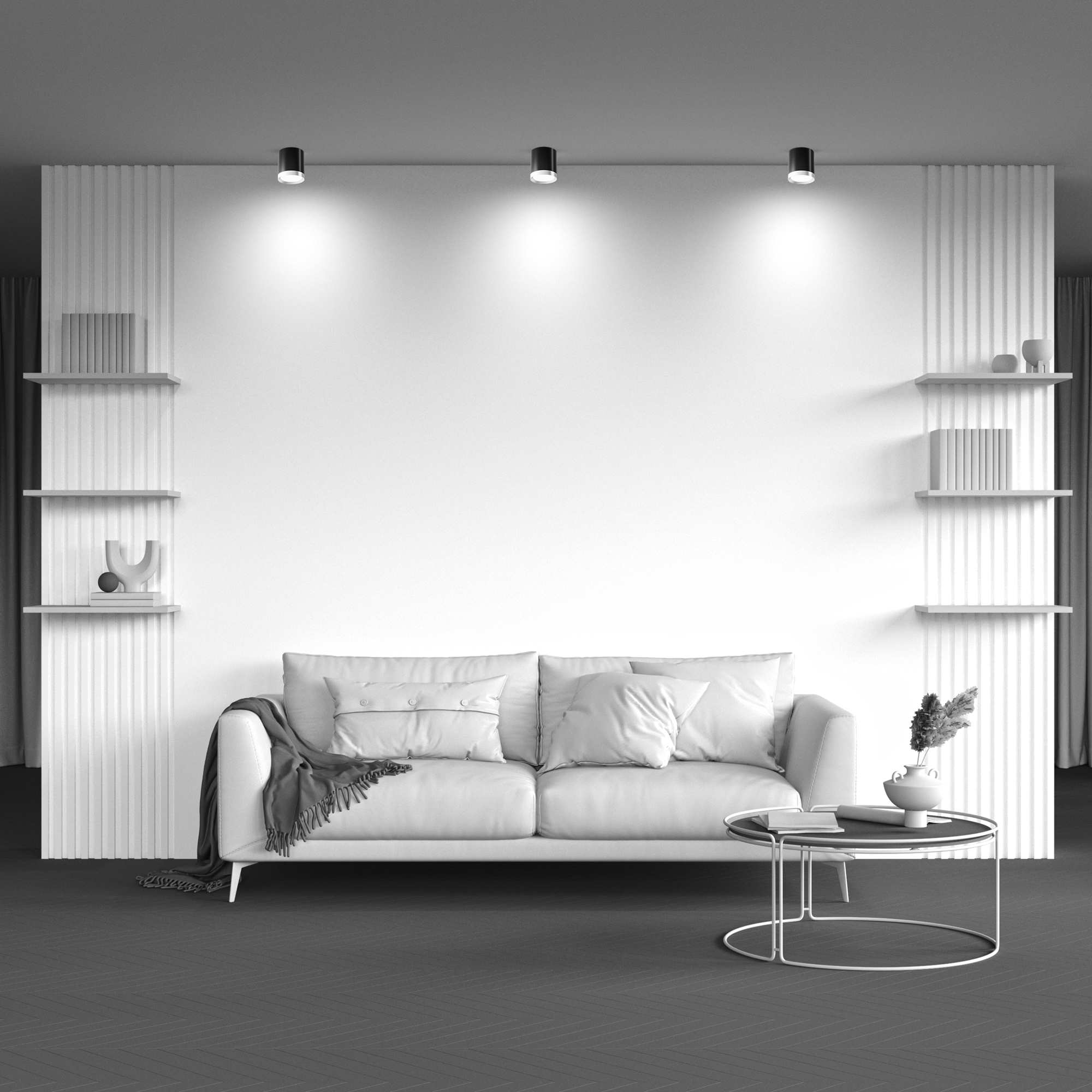 Накладной светильник Maytoni Technical Hoop C086CM-GX53-MRD-BG_MY