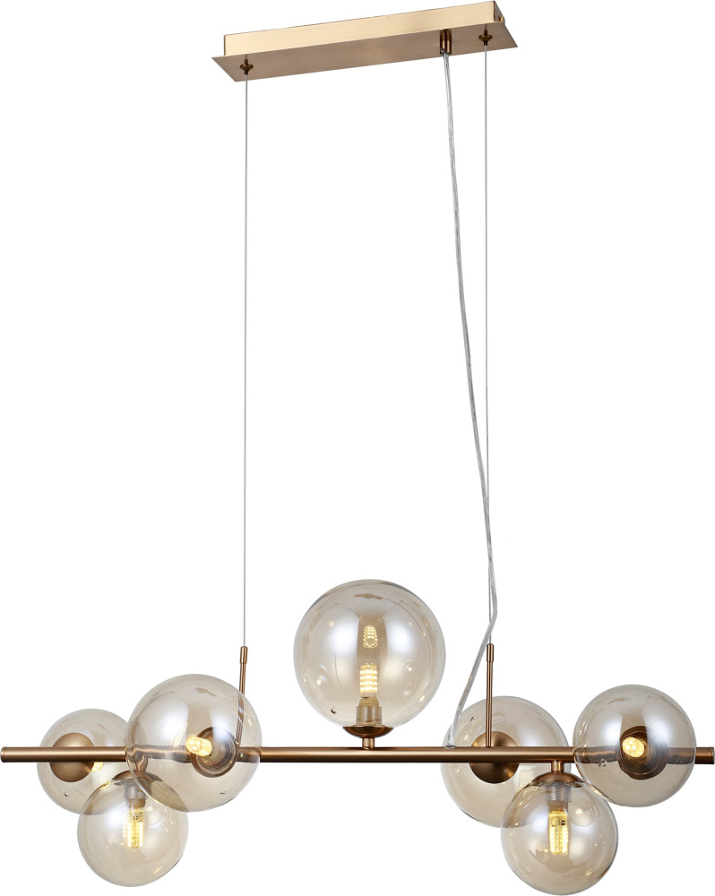 Подвесная люстра молекулы Moderli V10789-7P_MD