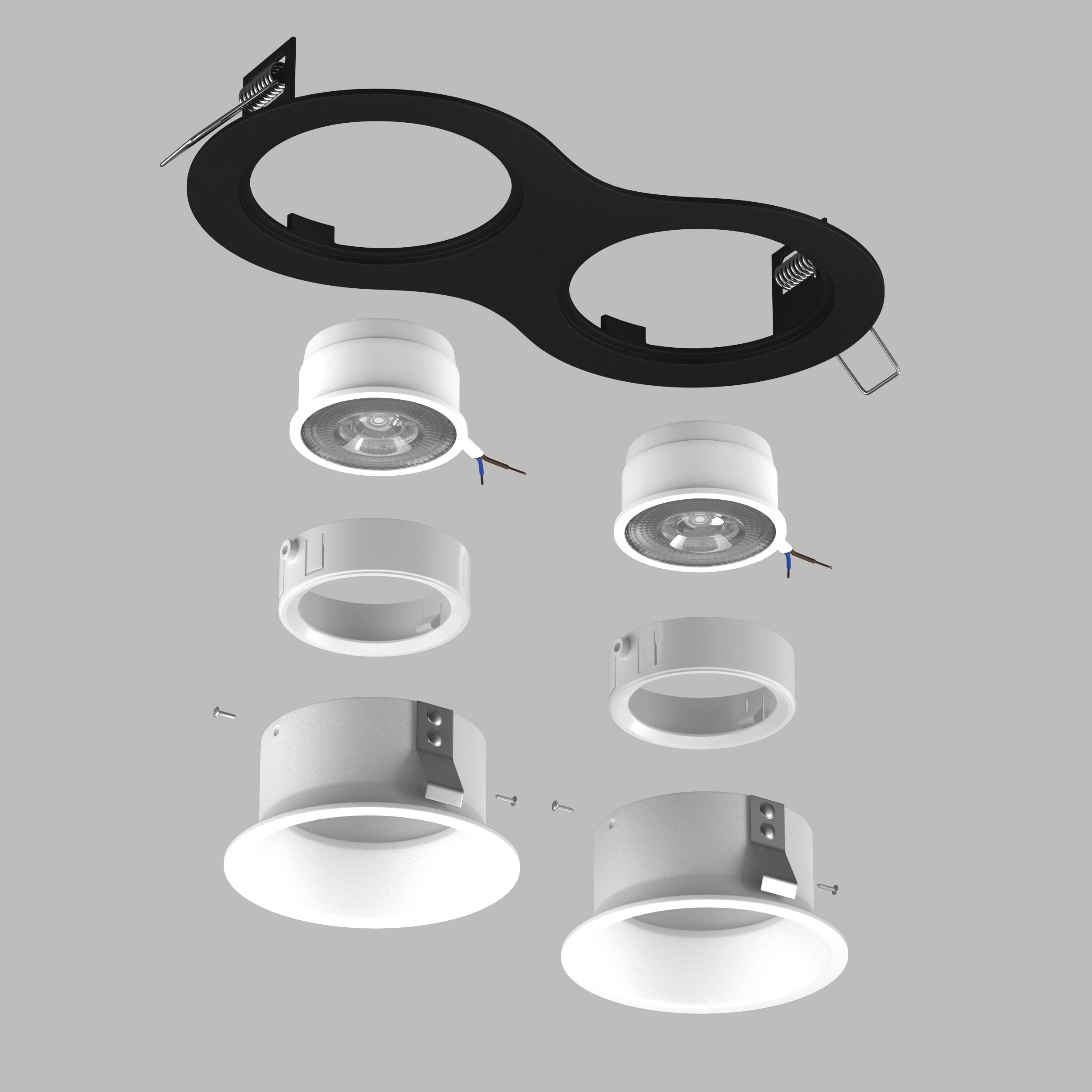 Встраиваемый светильник Lightstrar Domino D6270606WMOD_LS