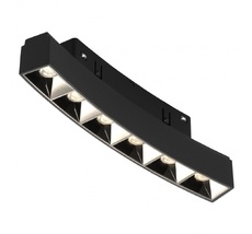 Радиусный магнитный трековый светильник iLedex VISION 4822-035-L177-D1000-6W-110DG-3000K-BK_IX