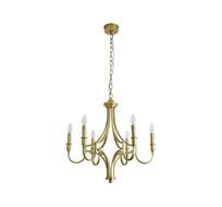 Подвесная люстра Newport DANIELA 3456/С brass_NP