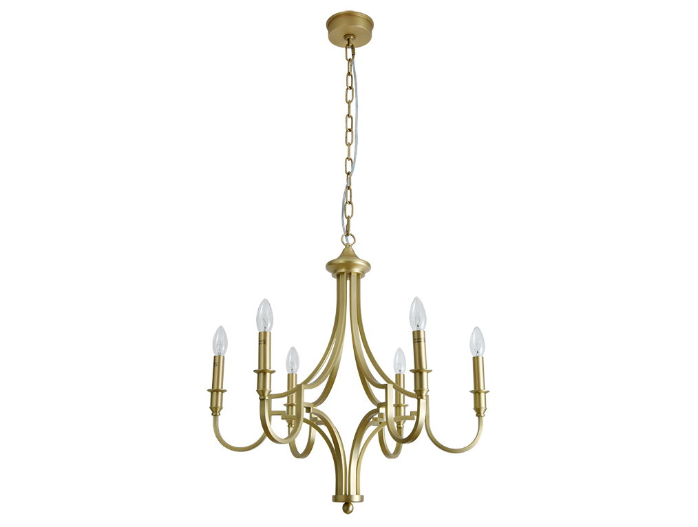 Подвесная люстра Newport DANIELA 3456/С brass_NP