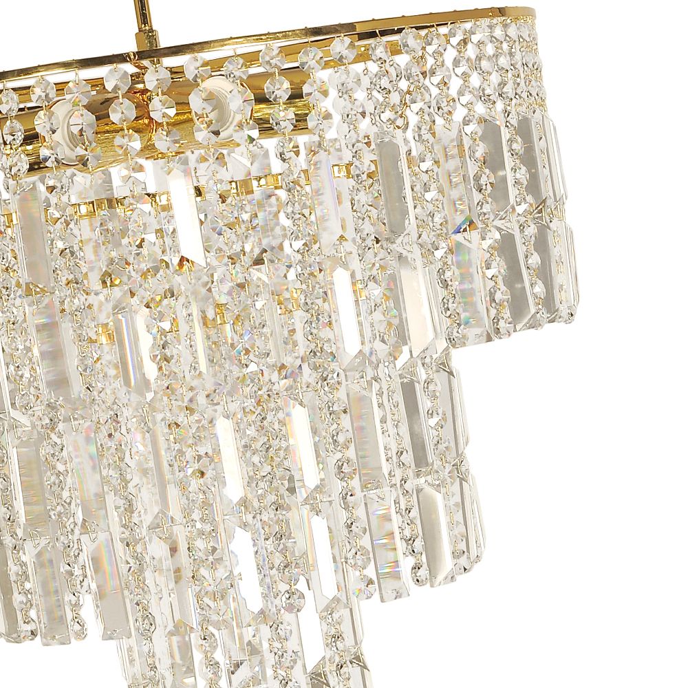 Подвесная люстра Arti Lampadari Napoli Gold Napoli E 1.5.46.501 G