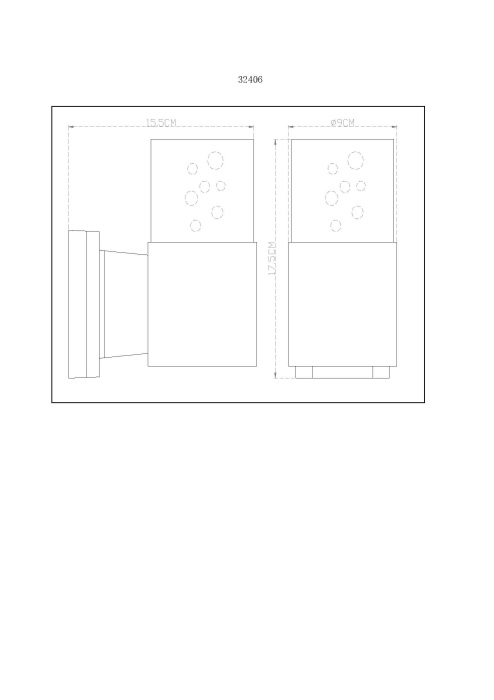 Уличный настенный светильник Globo 32406_GL