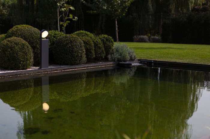 Наземный светильник светодиодный IP54 Oasis Light W1963-700-3K Gr_OL