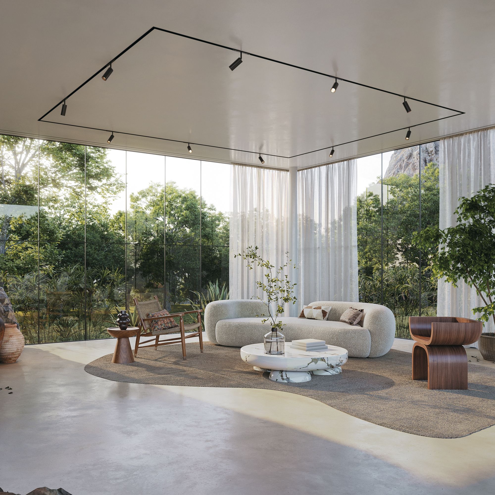 Трековый светильник Maytoni Focus LED TR032-2-20W4K-M-B_MY