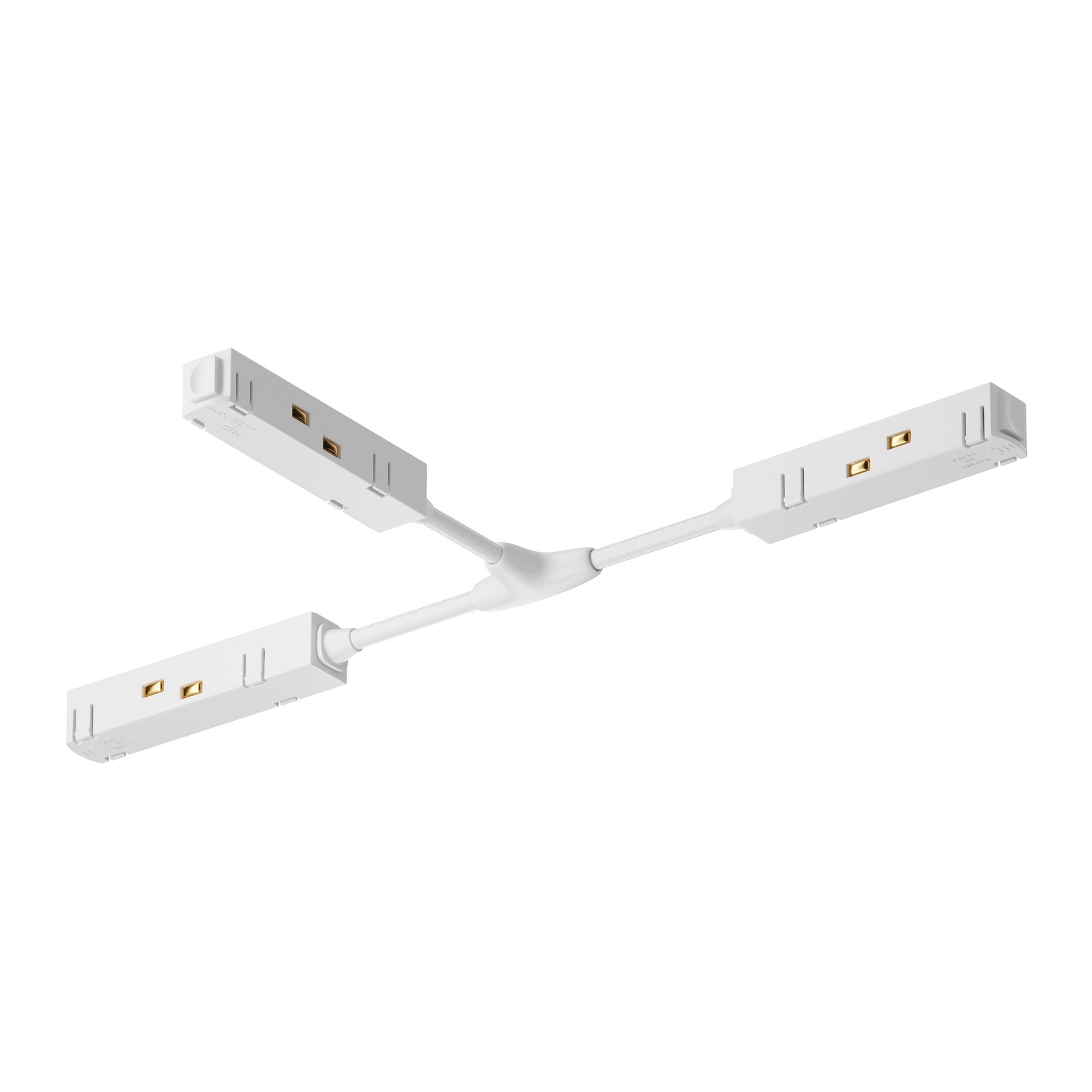 Коннектор питания Т-образный для трековой системы Maytoni Technical TRA004CWT-22W_MY