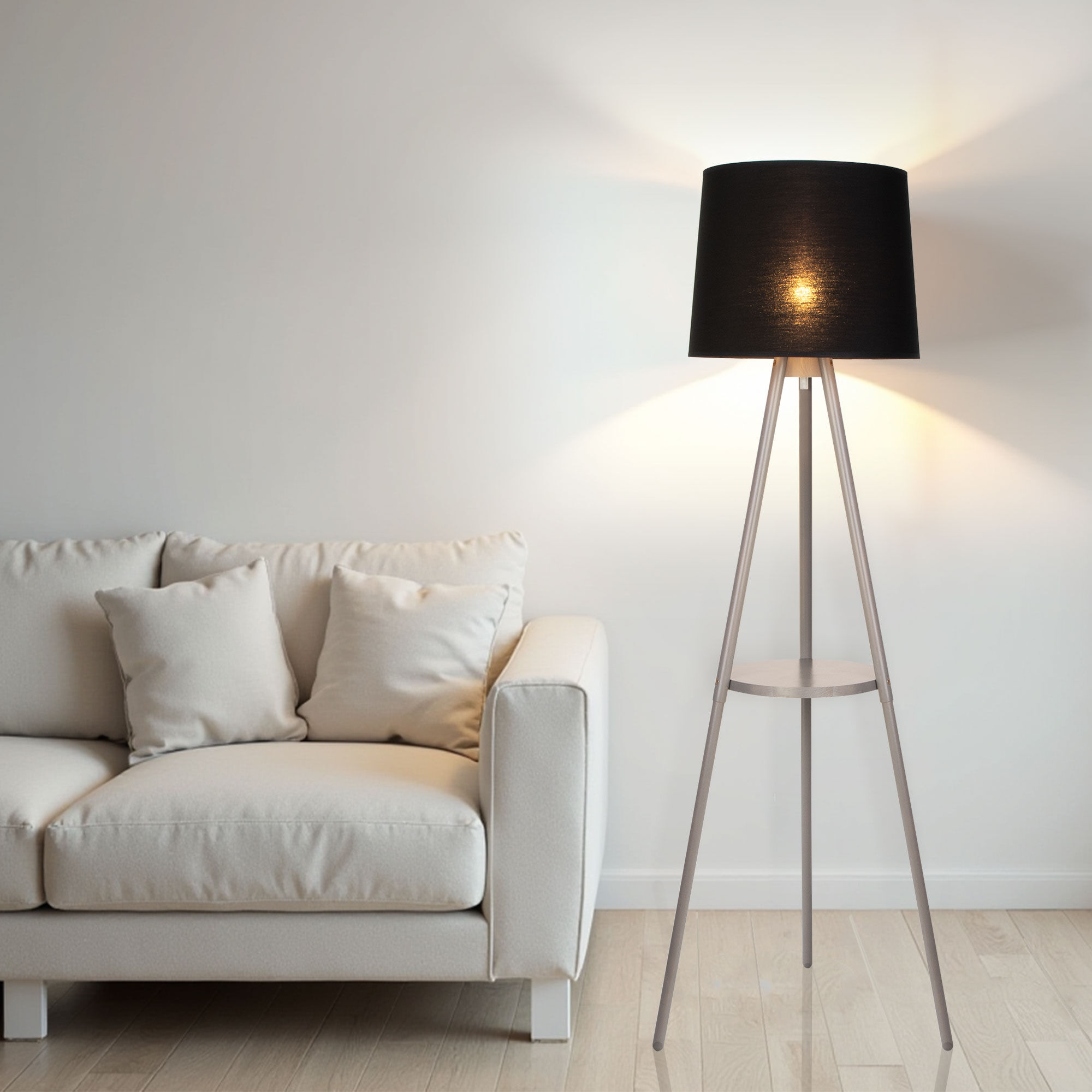 Торшер TK Lighting с полкой lozano 00000073262_EU