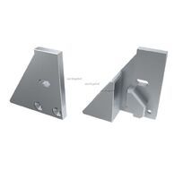 Заглушка 1 шт. для ALM-GLASS-6 с опорой правая с отверстием 026732_ARL