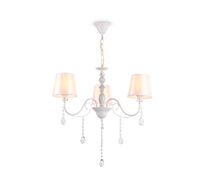 Подвесная люстра с абажуром и хрусталем Ambrella Light Modern TRADITIONAL TR4601_AMB