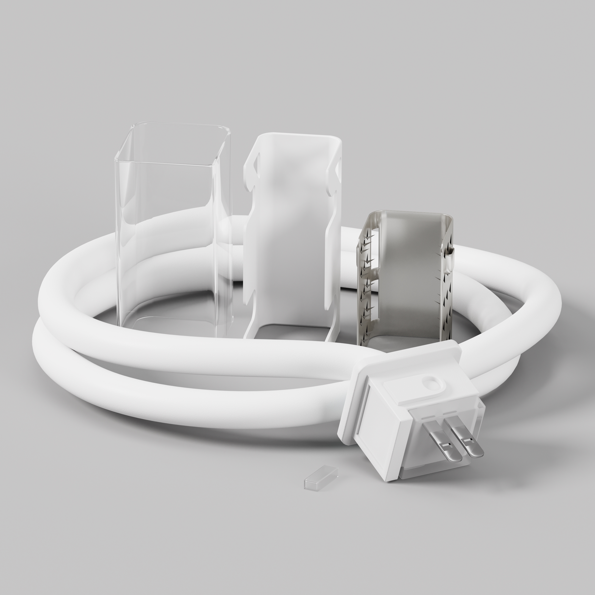 Коннектор питания для гибкого неона 17x12 мм (выход прямой) Maytoni 432012_MY