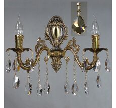 Бра Ambiente GRANADA 2118/2 PB Honey Leaf_BZ