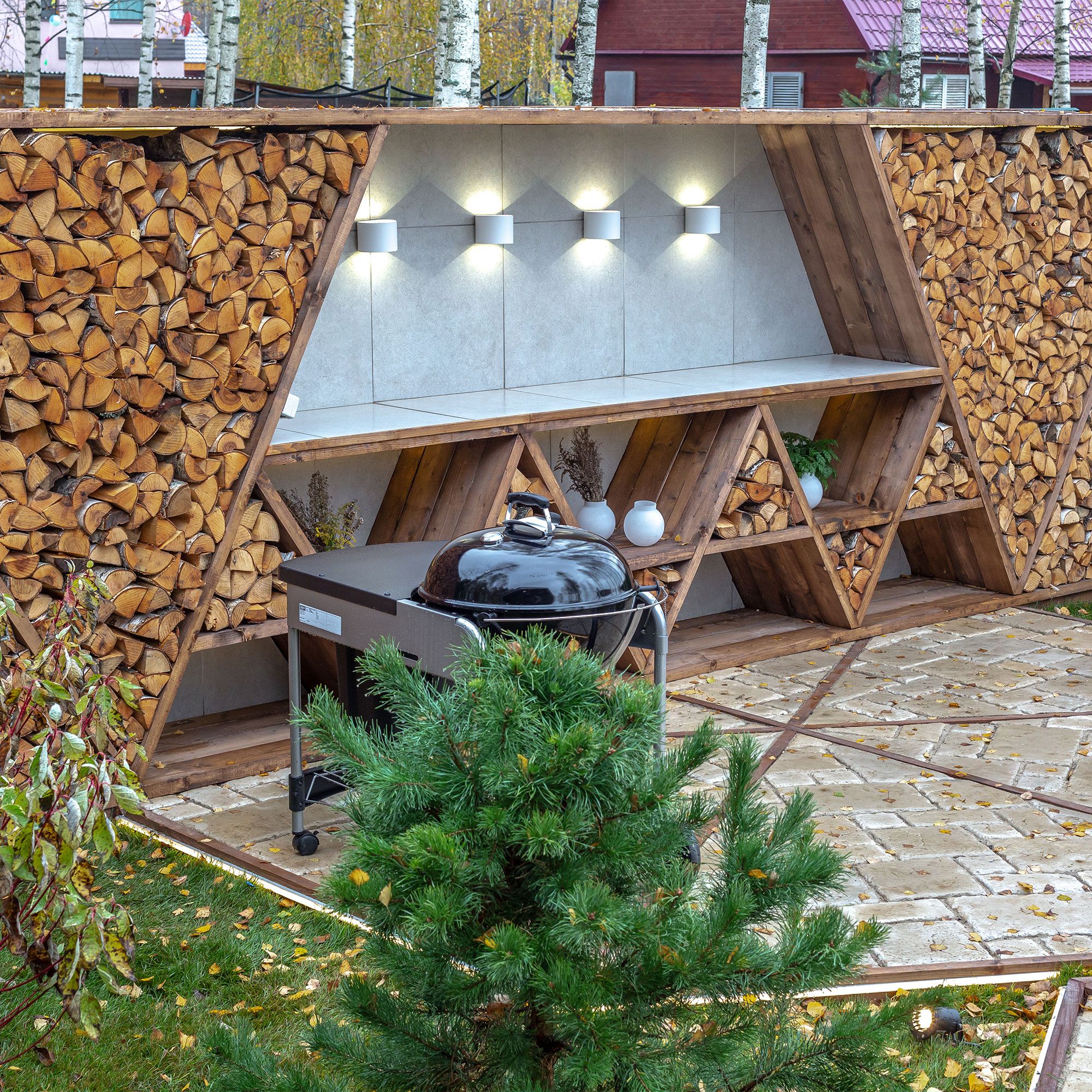 Уличный настенный светильник BLADE a038830_ES