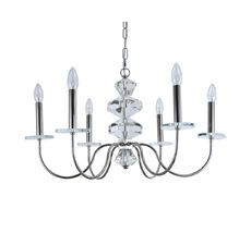 Подвесная люстра Newport VANESSA 3876/С nickel_NP