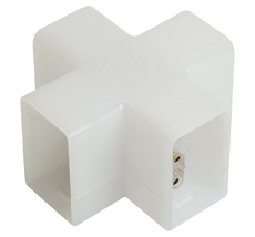 Коннектор X-образный для соединения светодиодных светильников серии AL5058 Feron 51733_FR