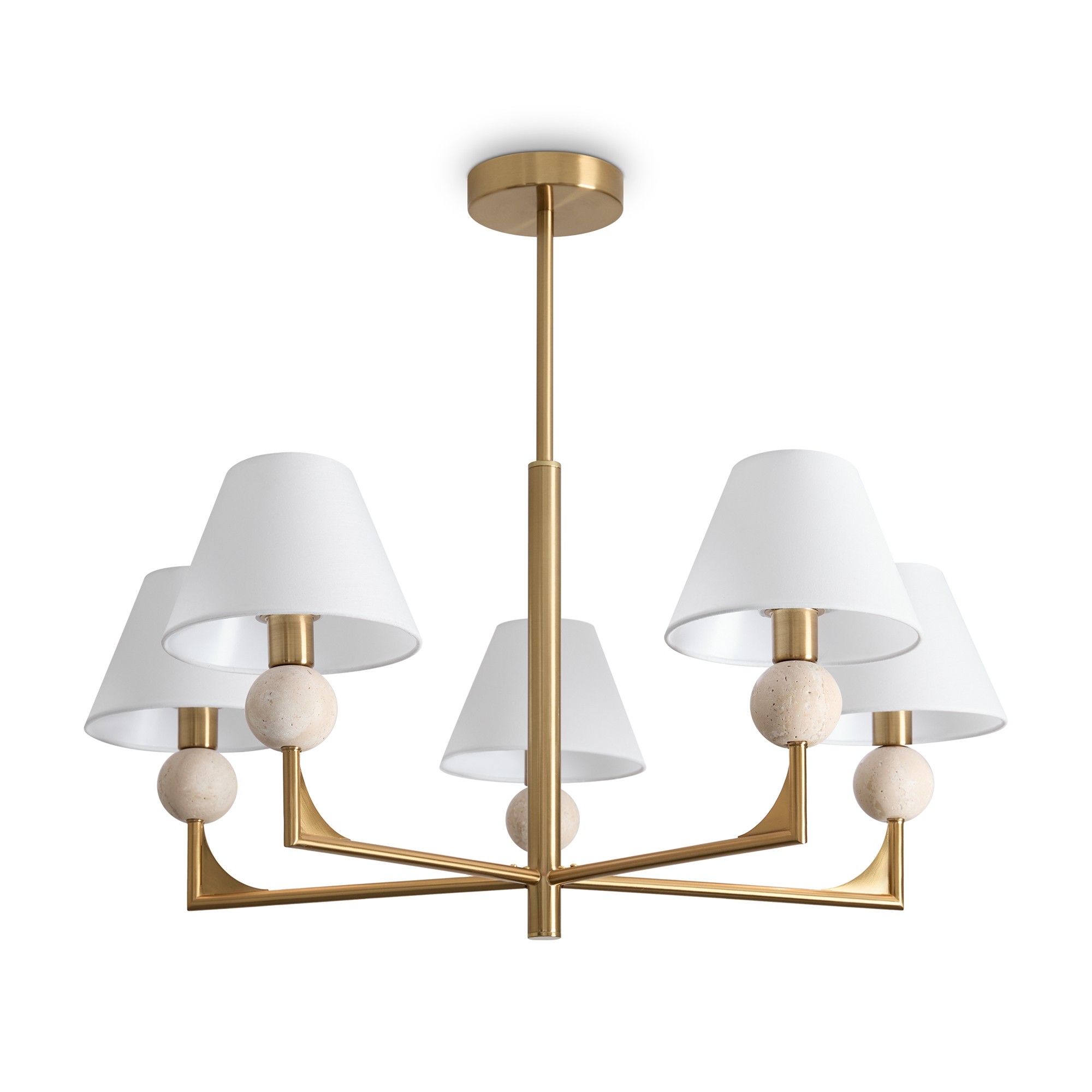 Подвесная люстра Freya Riley FR2043CL-05BS_MY