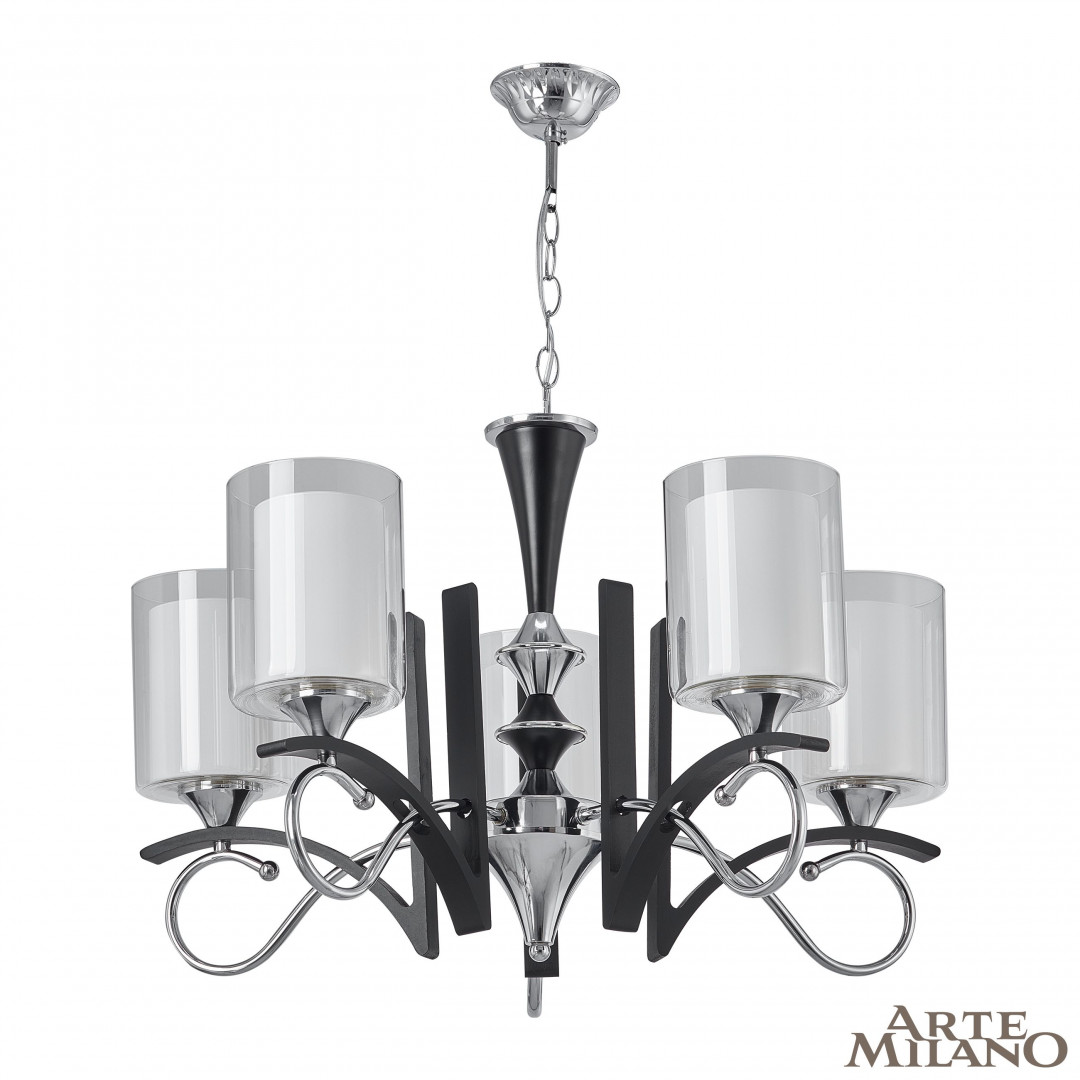 

Подвесная люстра Arte Milano Florentina 309167/5 Bk/Ni, 309167/5 Bk/Ni
