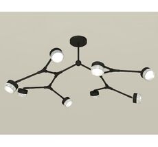 Потолочная люстра с композитным хрусталем Ambrella Light Traditional DIY XB9060201_AMB