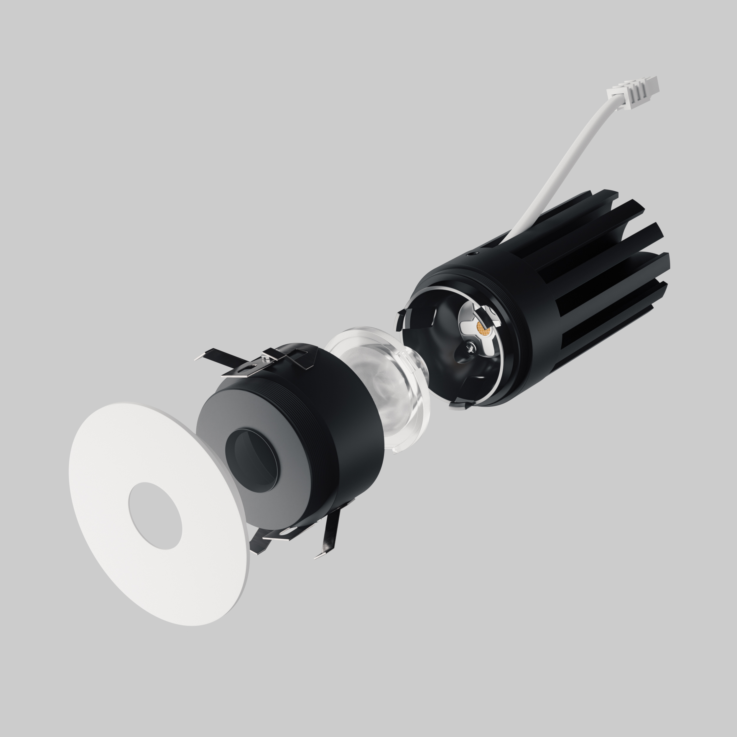 Встраиваемый светильник высокого качества света с низким уровнем дискомфорта Lightstar Spira Slim 074426_LS