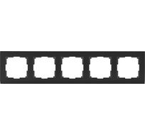 Рамка на 5 постов Stark WL04-Frame-05-black a050926_WR