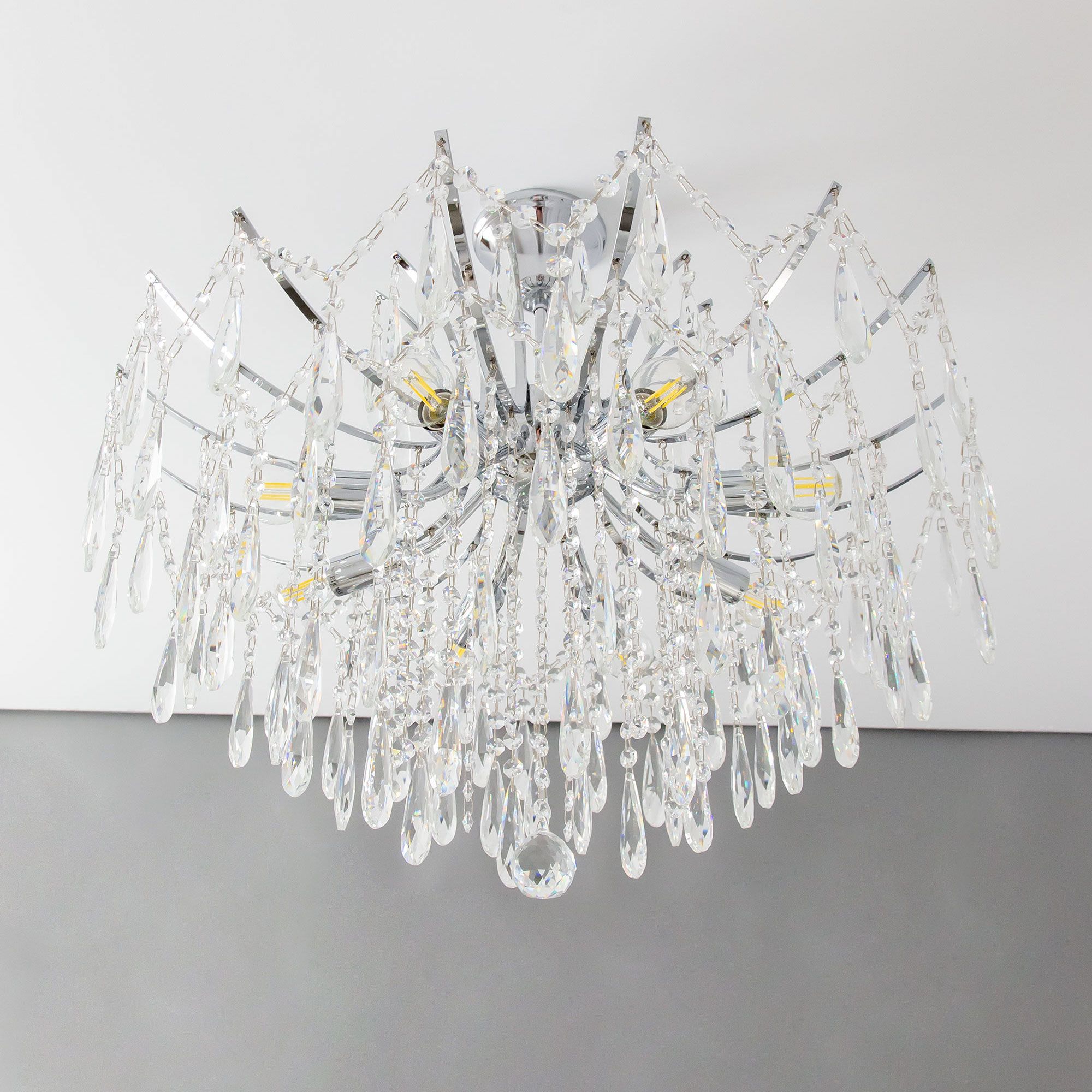 Потолочная люстра CitiLux Селена Хром CL302180