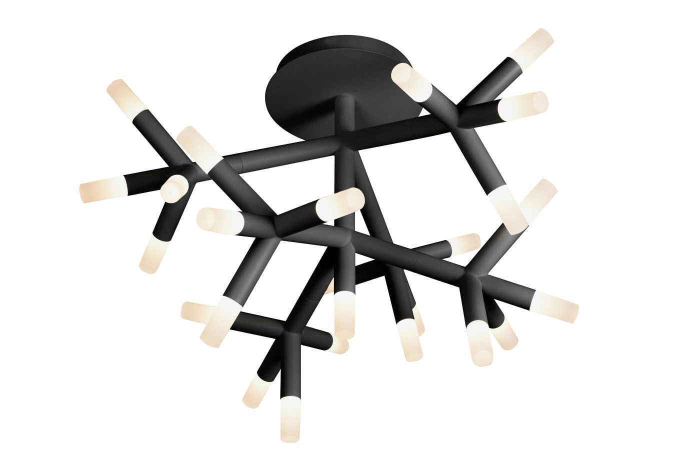 Потолочная люстра ILedex Savage FS-017-X25 BK_IX