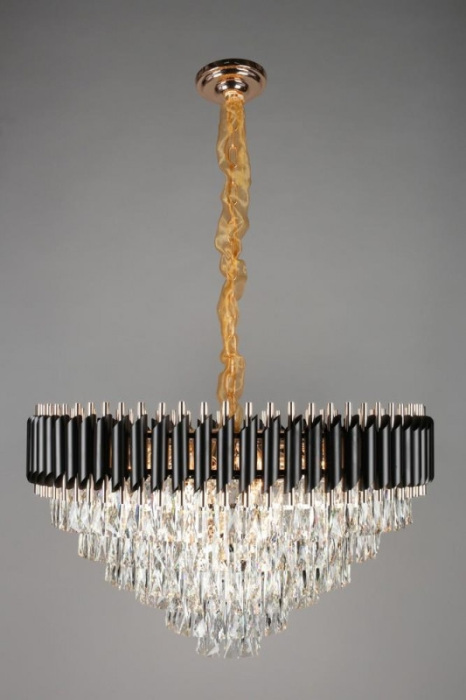 Подвесная люстра хрустальная Omnilux OML-81803-24