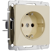 Розетка с заземлением Werkel a064060_WR