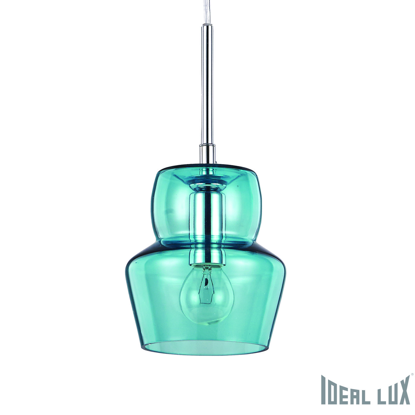 

Подвесной светильник Ideallux ZENO SP1 SMALL AZZURRO, ZENO SP1 SMALL AZZURRO