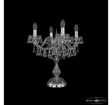 Настольная лампа Bohemia Ivele Crystal 1409L/4/141-47 Ni_BI