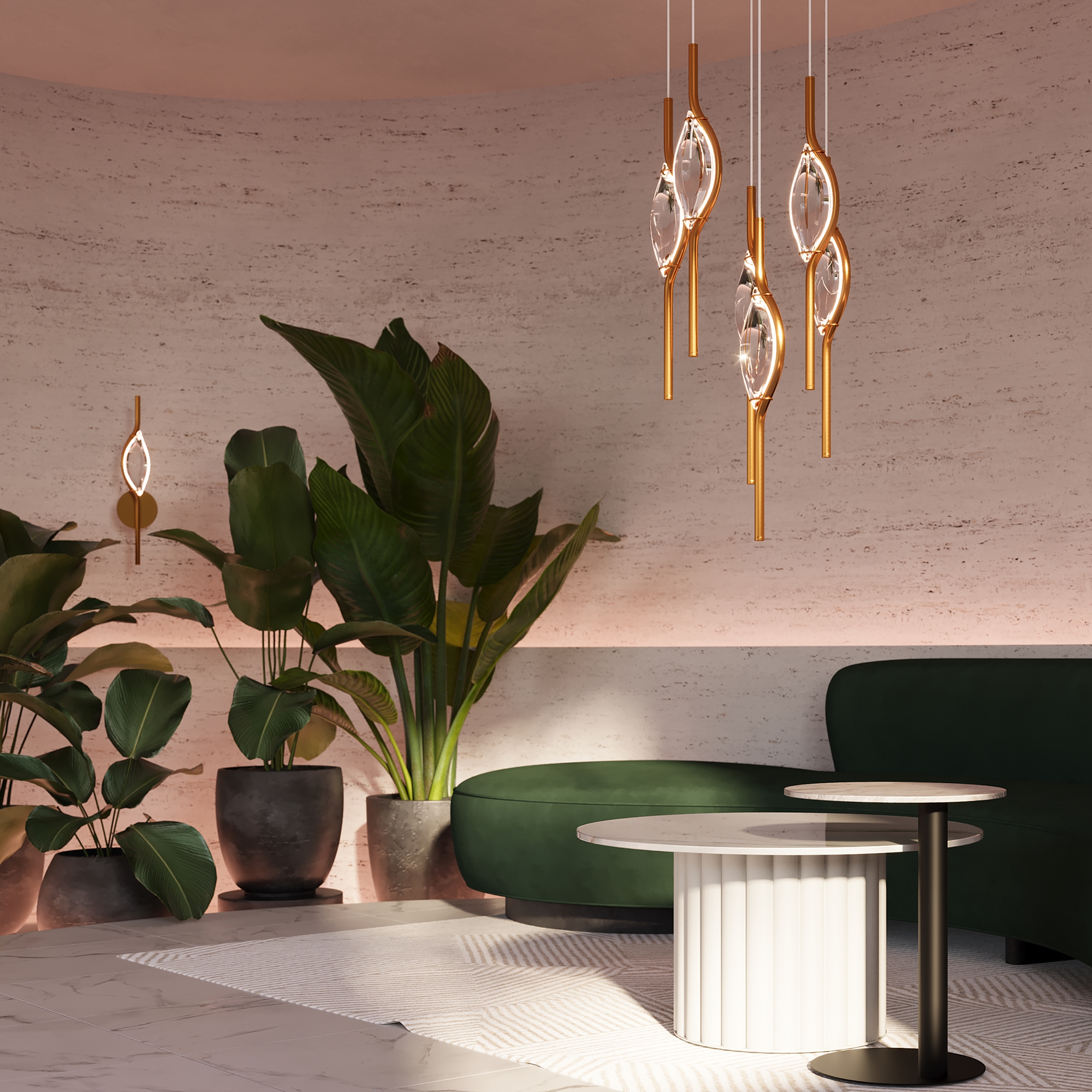 Подвесной светильник Maytoni Foresight MOD347PL-L48BS3K_MY