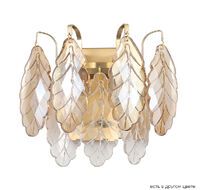 Настенный светильник Crystal Lux TREVI TREVI AP2 BRASS_CR