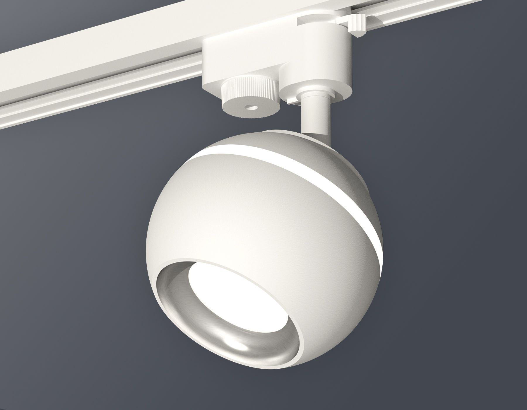 Трековый однофазный светильник Ambrella light с подсветкой TRACK SYSTEM XT1101002_AMB