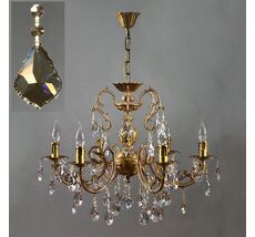 Хрустальная люстра Ambiente Ambient 8888/6 AB Honey Leaf_BZ