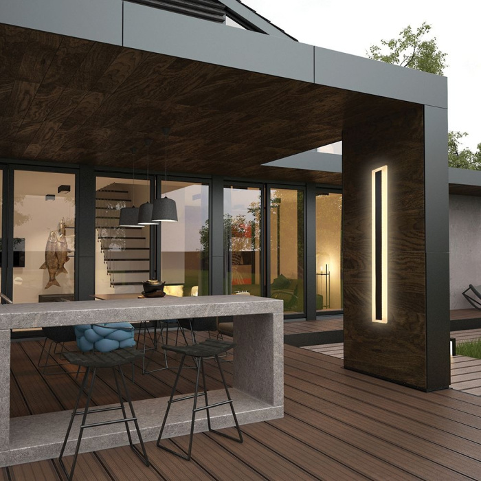 Светильник уличный IP54 светодиодный Feron 48019_FR